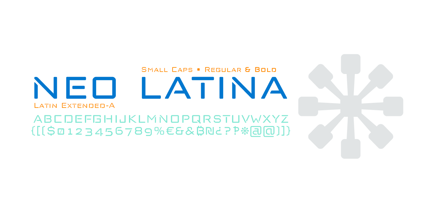 Beispiel einer Neo Latina-Schriftart #5